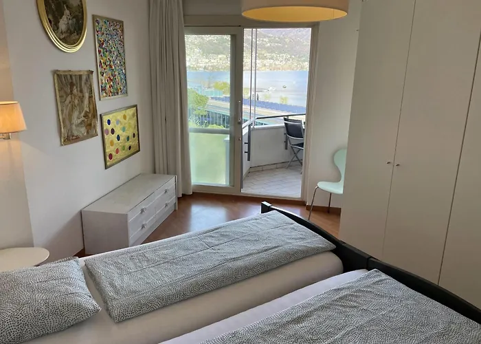 Al Lido By Fewotessin Lägenhet Locarno